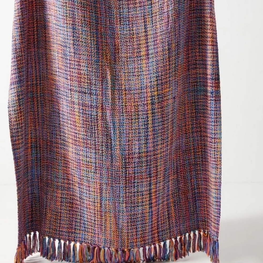 Anthroplogie Pippi Woven Throw